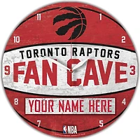 WinCraft Toronto Raptors Personalized 14'' Round Wall Clock