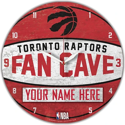 WinCraft Toronto Raptors Personalized 14'' Round Wall Clock