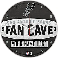 WinCraft San Antonio Spurs Personalized 14'' Round Wall Clock