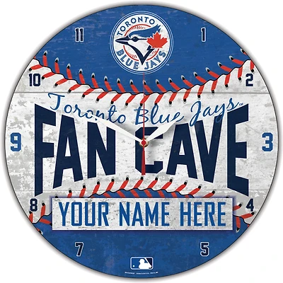 WinCraft Toronto Blue Jays Personalized 14'' Round Wall Clock