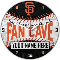 WinCraft San Francisco Giants Personalized 14'' Round Wall Clock
