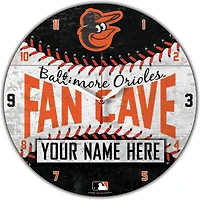 WinCraft Baltimore Orioles Personalized 14'' Round Wall Clock