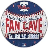 WinCraft Philadelphia Phillies Personalized 14'' Round Wall Clock