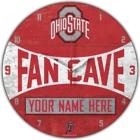 WinCraft Ohio State Buckeyes Personalized 14'' Round Wall Clock