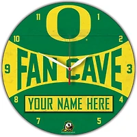 WinCraft Oregon Ducks Personalized 14'' Round Wall Clock