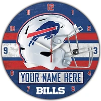 WinCraft Buffalo Bills Personalized 14'' Round Wall Clock