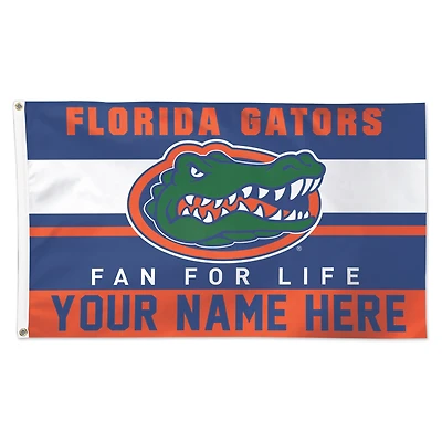 WinCraft Florida Gators Personalized 3' x 5' One-Sided Deluxe Flag