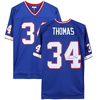 Thurman Thomas Buffalo Bills Autographed Mitchell & Ness Blue Replica Jersey