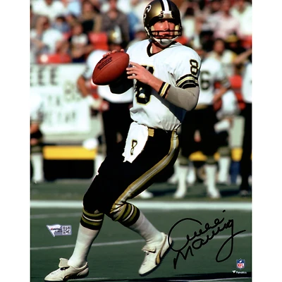 Archie Manning New Orleans Saints Autographed 8" x 10" Vertical White Jersey Photograph