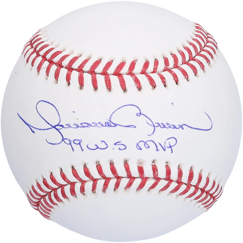 Mariano Rivera New York Yankees Autographed Baseball with "99 WS MVP" Inscription