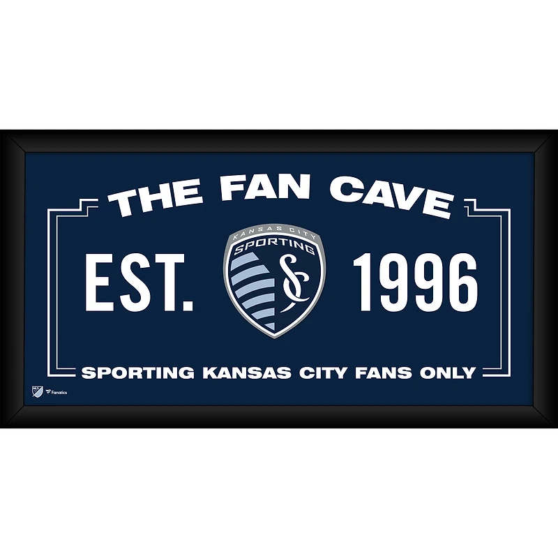 Sporting Kansas City Framed 10" x 20" Fan Cave Collage