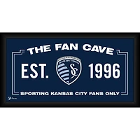Sporting Kansas City Framed 10" x 20" Fan Cave Collage