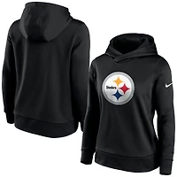 Women's Nike Black Pittsburgh Steelers Lightweight Performance Hooded Top