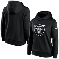 Women's Nike Black Las Vegas Raiders Lightweight Performance Hooded Top