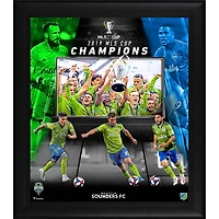 Seattle Sounders FC Framed 15" x 17" FC 2019 MLS Cup Champions Collage