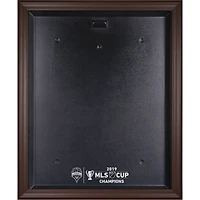 Seattle Sounders FC Brown Framed 2019 MLS Cup Champions Team Logo Jersey Display Case