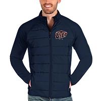 Men's Antigua Navy UTEP Miners Altitude Full-Zip Jacket