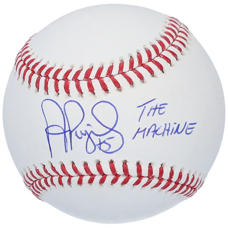 Albert Pujols St. Louis Cardinals Autographed Baseball with "The Machine" Inscription