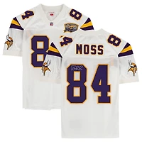 Randy Moss Minnesota Vikings Autographed Mitchell & Ness White Authentic Jersey