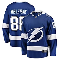 Men's Fanatics Andrei Vasilevskiy Blue Tampa Bay Lightning  Breakaway Jersey