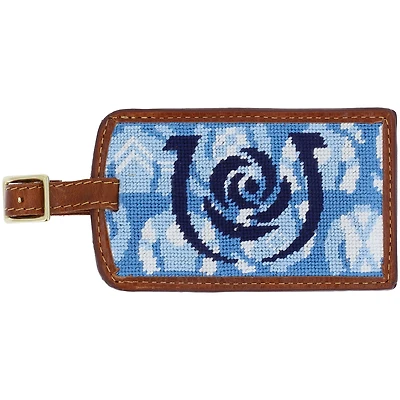 Smathers & Branson Kentucky Derby Icon Logo Needlepoint Luggage Tag