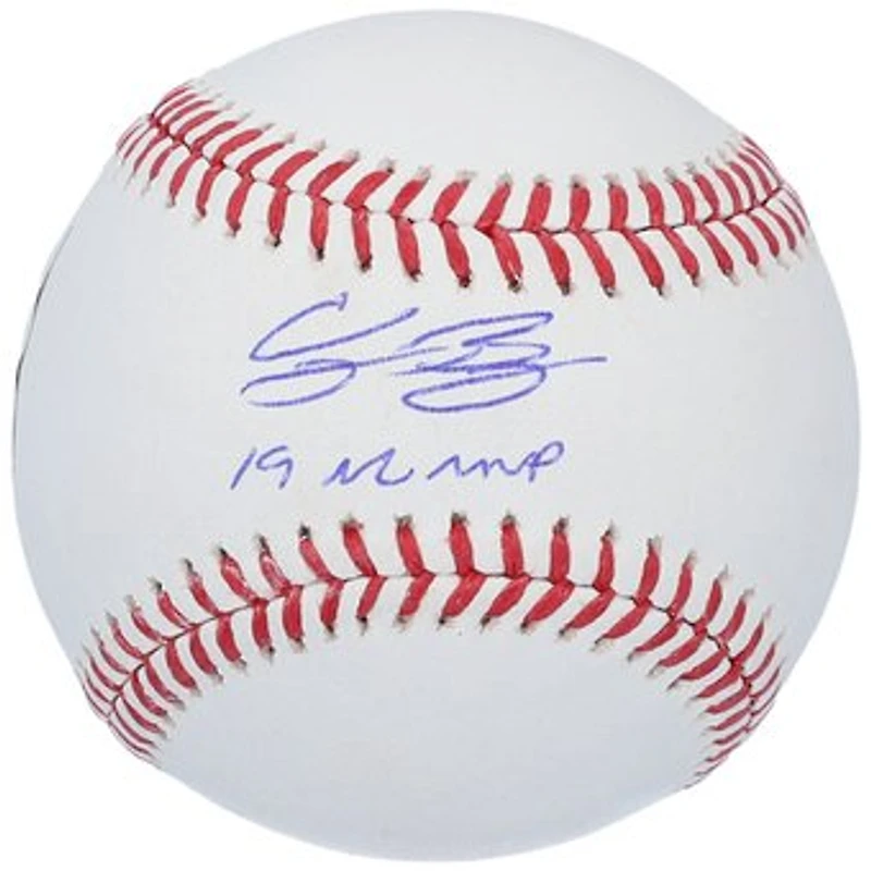 Cody Bellinger Los Angeles Dodgers Autographed 2019 NL MVP Baseball with "19 NL MVP" Inscription