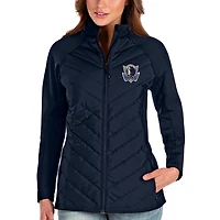Women's Antigua Navy Dallas Mavericks Altitude Full-Zip Jacket