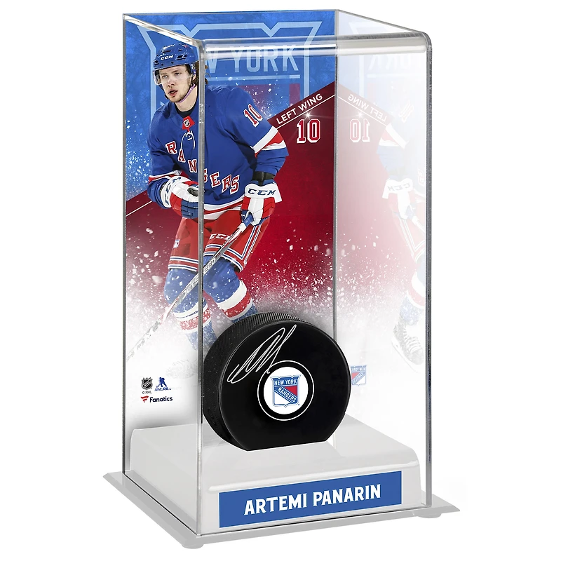 Artemi Panarin New York Rangers Deluxe Tall Hockey Puck Case