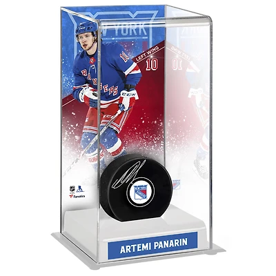 Artemi Panarin New York Rangers Deluxe Tall Hockey Puck Case