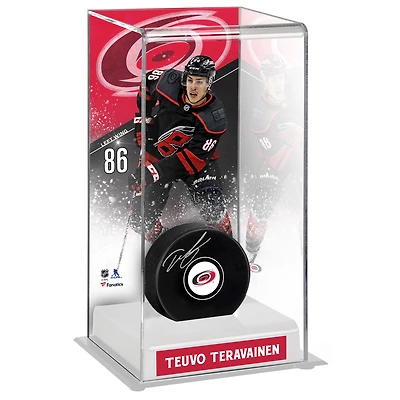 Teuvo Teravainen Carolina Hurricanes Deluxe Tall Hockey Puck Case
