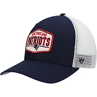 Men's '47 Navy New England Patriots Shumay MVP Snapback Hat