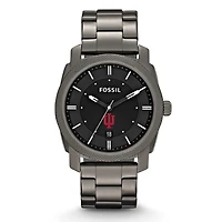 Fossil Indiana Hoosiers Machine Smoke Stainless Steel Watch