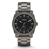 Fossil Michigan State Spartans Machine Smoke Stainless Steel Watch