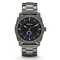 Fossil Penn State Nittany Lions Machine Smoke Stainless Steel Watch