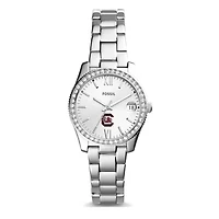 Women's Fossil South Carolina Gamecocks Scarlette Mini Three-Hand Date Watch