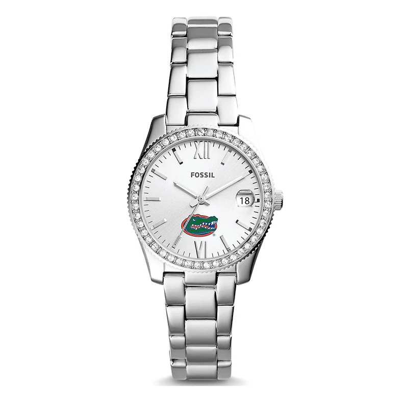Women's Fossil Florida Gators Scarlette Mini Three-Hand Date Watch
