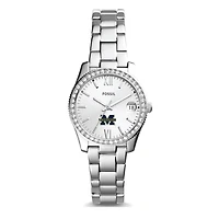 Women's Fossil Michigan Wolverines Scarlette Mini Three-Hand Date Watch