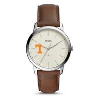 Men's Fossil Tennessee Volunteers The Minimalist Leather Watch