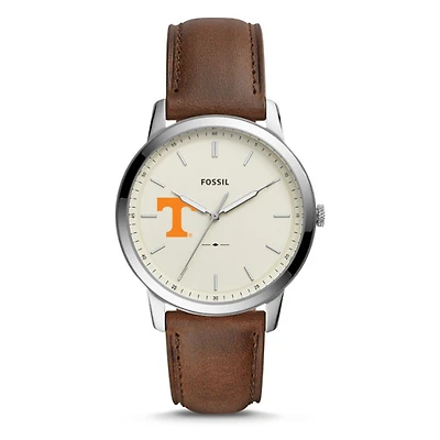 Men's Fossil Tennessee Volunteers The Minimalist Leather Watch