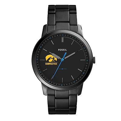 Men's Fossil Iowa Hawkeyes The Minimalist Slim Stainless Steel Watch