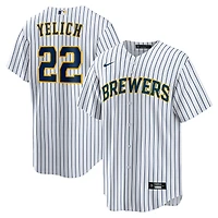 Men's Nike Christian Yelich Milwaukee Brewers Alternate Replica Player Jersey