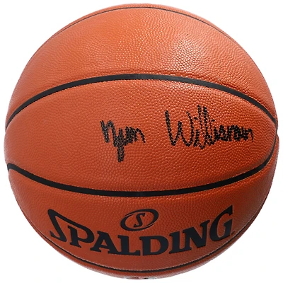 Zion Williamson New Orleans Pelicans Autographed Spalding Indoor/Outdoor Basketball - Black Ink