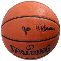 Zion Williamson New Orleans Pelicans Autographed Spalding Indoor/Outdoor Basketball - Black Ink