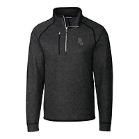 Men's Cutter & Buck Gray Chicago White Sox Mainsail Half-Zip Pullover Jacket