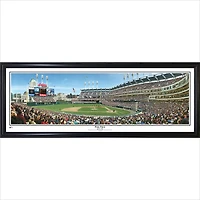 Cleveland Indians 39'' x 13.5'' First Pitch Standard Framed Panorama