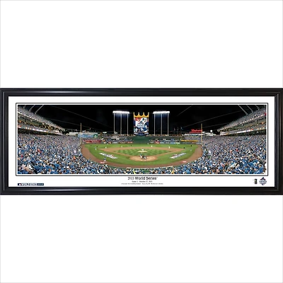 Kansas City Royals 39'' x 13.5'' 2015 World Series Standard Framed Panorama