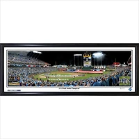 Kansas City Royals 39'' x 13.5'' 2015 World Series Champions Standard Framed Panorama