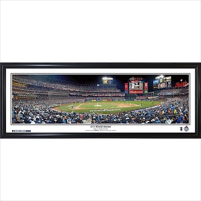 New York Mets 39'' x 13.5'' 2015 World Series Standard Frame Panorama