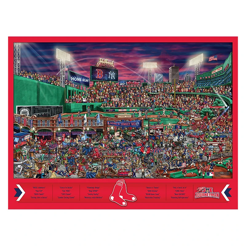 Boston Red Sox 500-Piece Joe Journeyman Puzzle