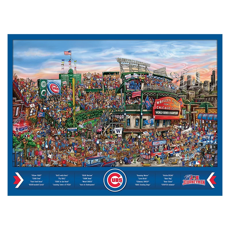 Chicago Cubs 500-Piece Joe Journeyman Puzzle